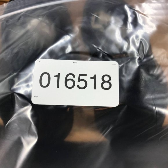 J. Ferrar Black Perforated Faux Leather Oxford Dress Shoes Lace Up Mens Size 9 - Picture 9 of 9